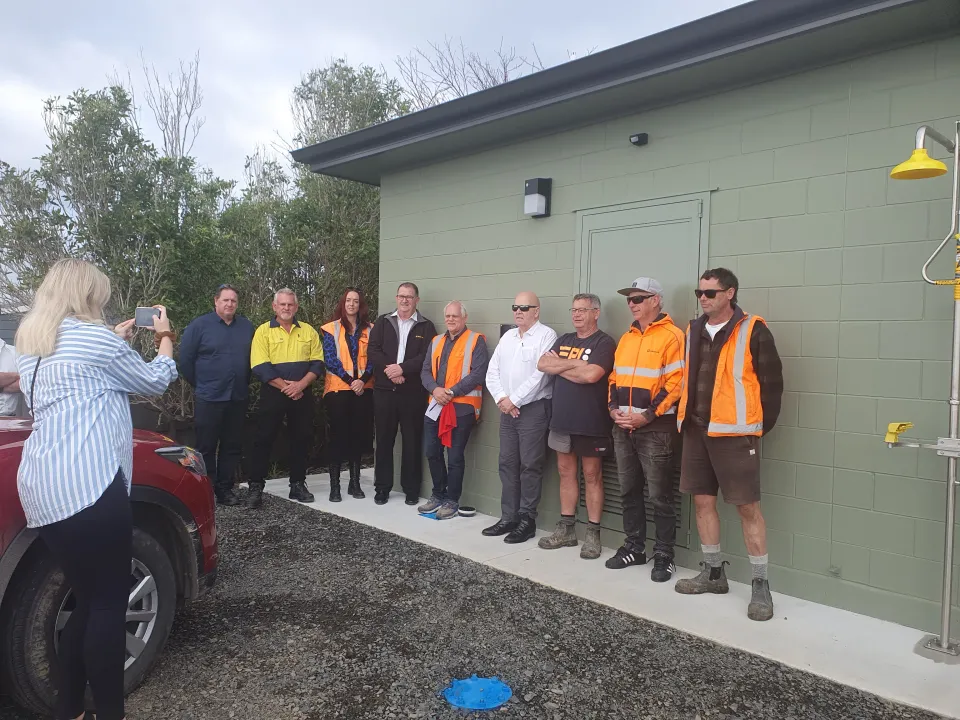 Water Treatment Upgrade Number Seven Opens photo