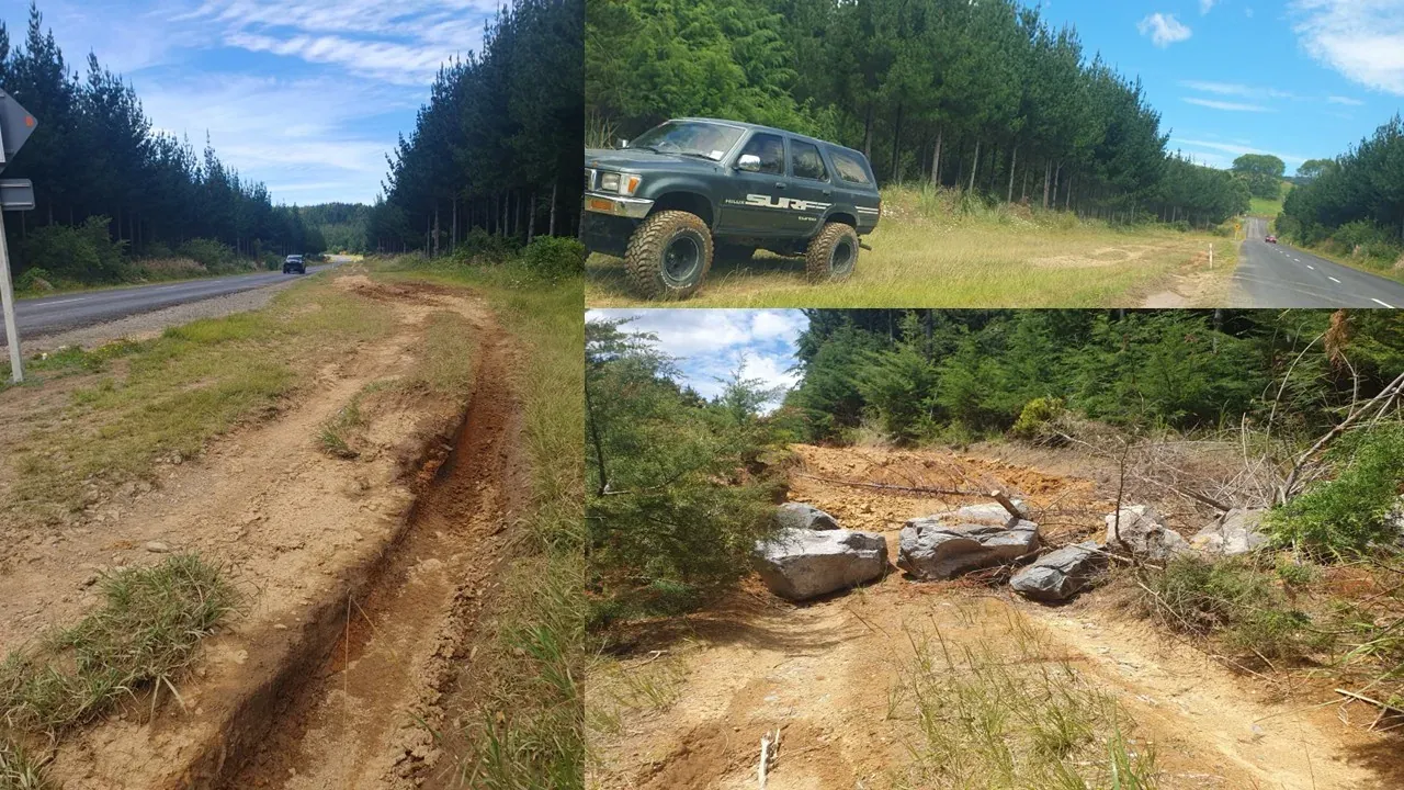 Residents Face A Head-On With Off-Road Drivers photo