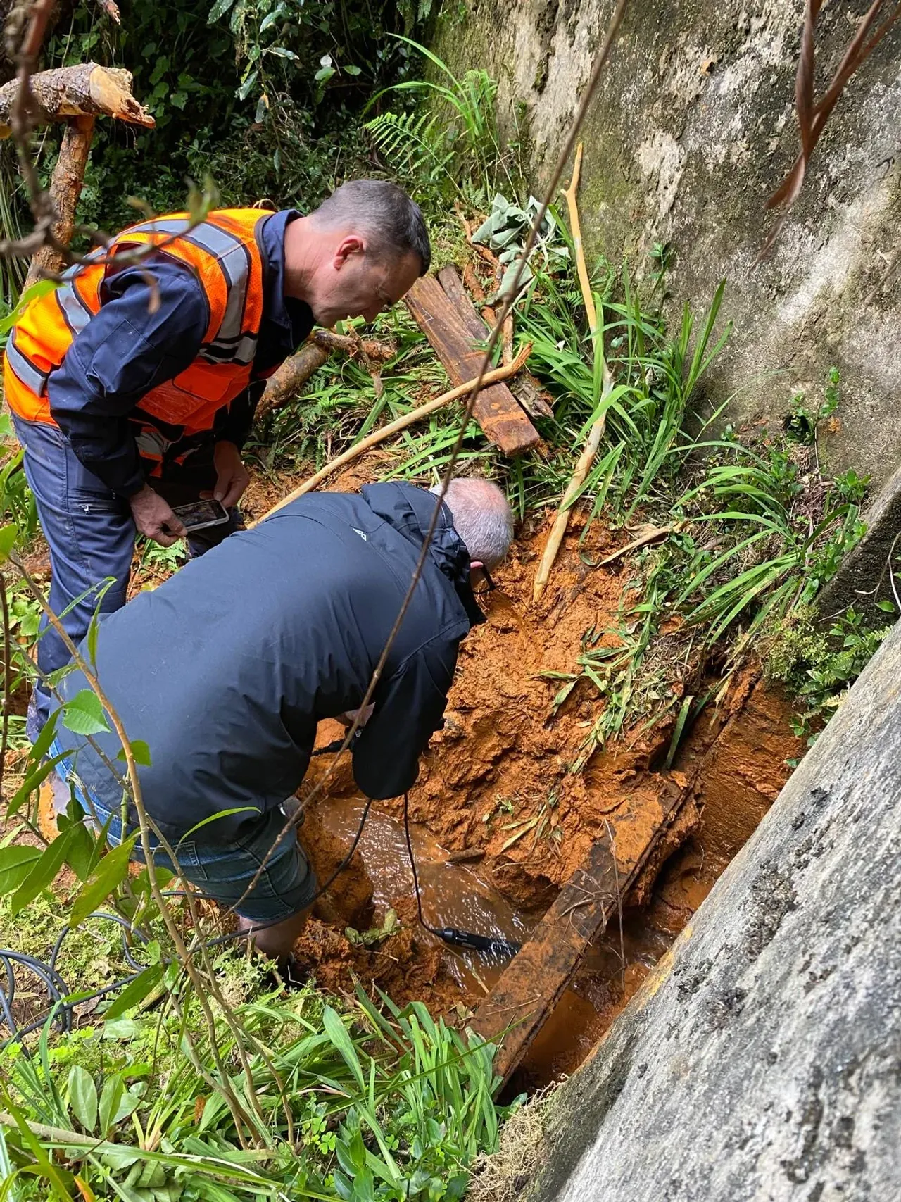 Preliminary Results from Orange Sediment Analysed photo