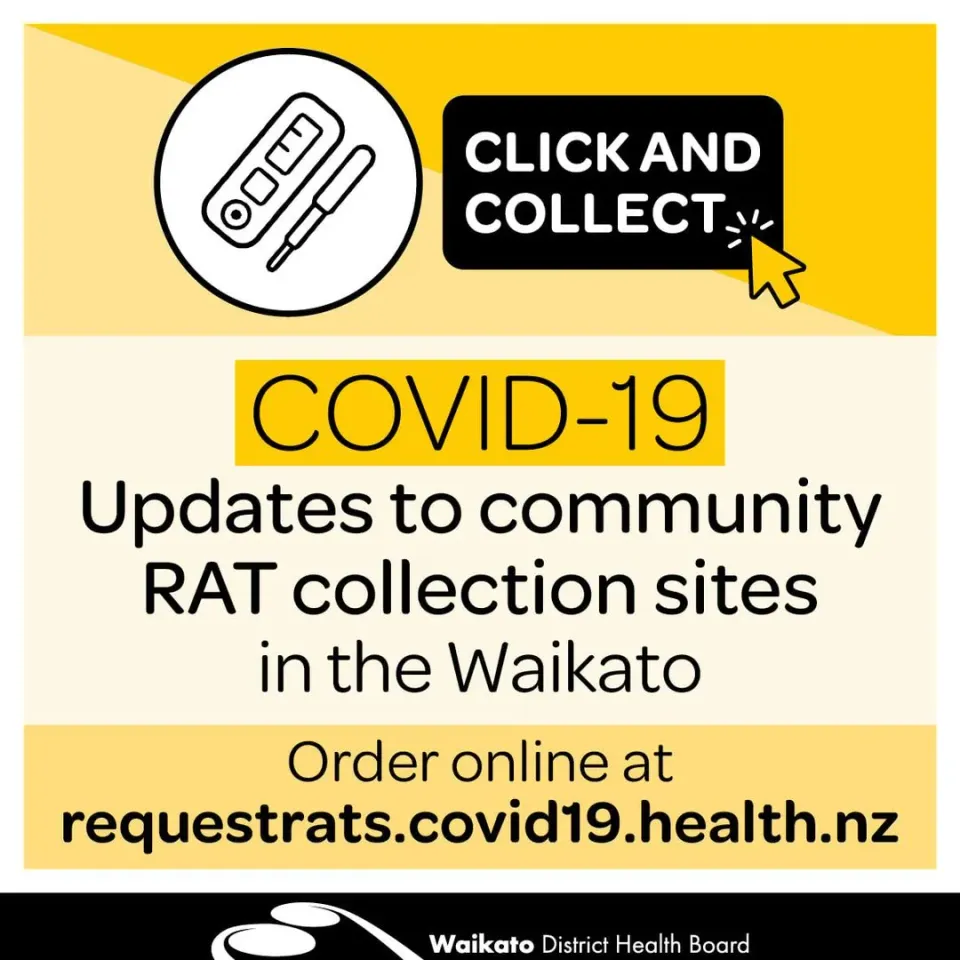 COVID-19 – CHANGES TO RAT DISTRIBUTION (CALL/CLICK AND COLLECT LOCATIONS) photo