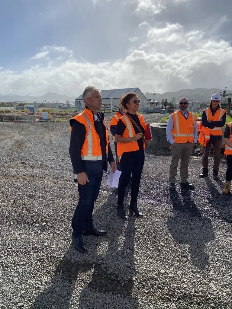 Kopu Marine Precinct Sails Along photo