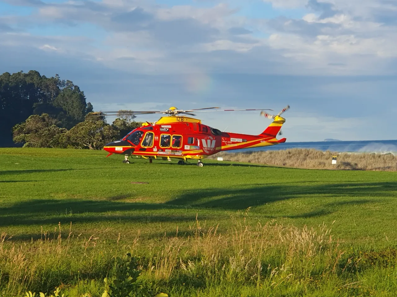 Rescue Crews Save Three at Beach Blowhole photo