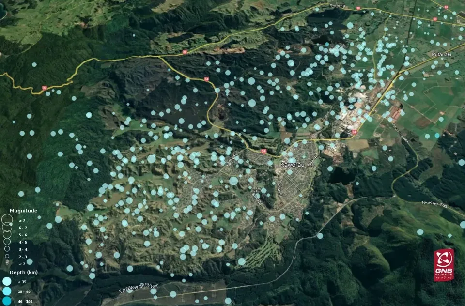 Kawerau Earthquake Swarm photo