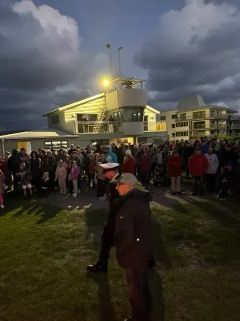 Respectful Attendees At ANZAC Services photo