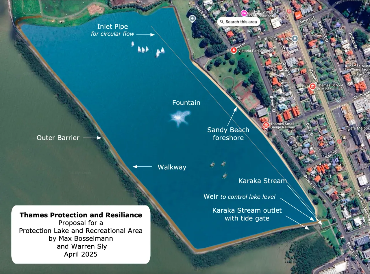 Lake Concept Floated For Thames Shoreline Protection photo